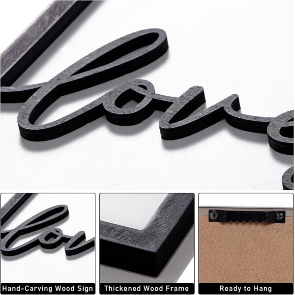 71Y0m0vzgrL._AC_SL1500_.jpg Wood Dining Room Wall Decor, Framed Kitchen Pictures Wall Art for Dining