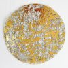 Gold Placemats Set of 24 Gold Doilies Charger Round Metallic Glitter Foil