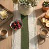 Mode Dark Farmhouse Rustic Table Runner Seasonal Holiday Hollow Kitchen Dining Table